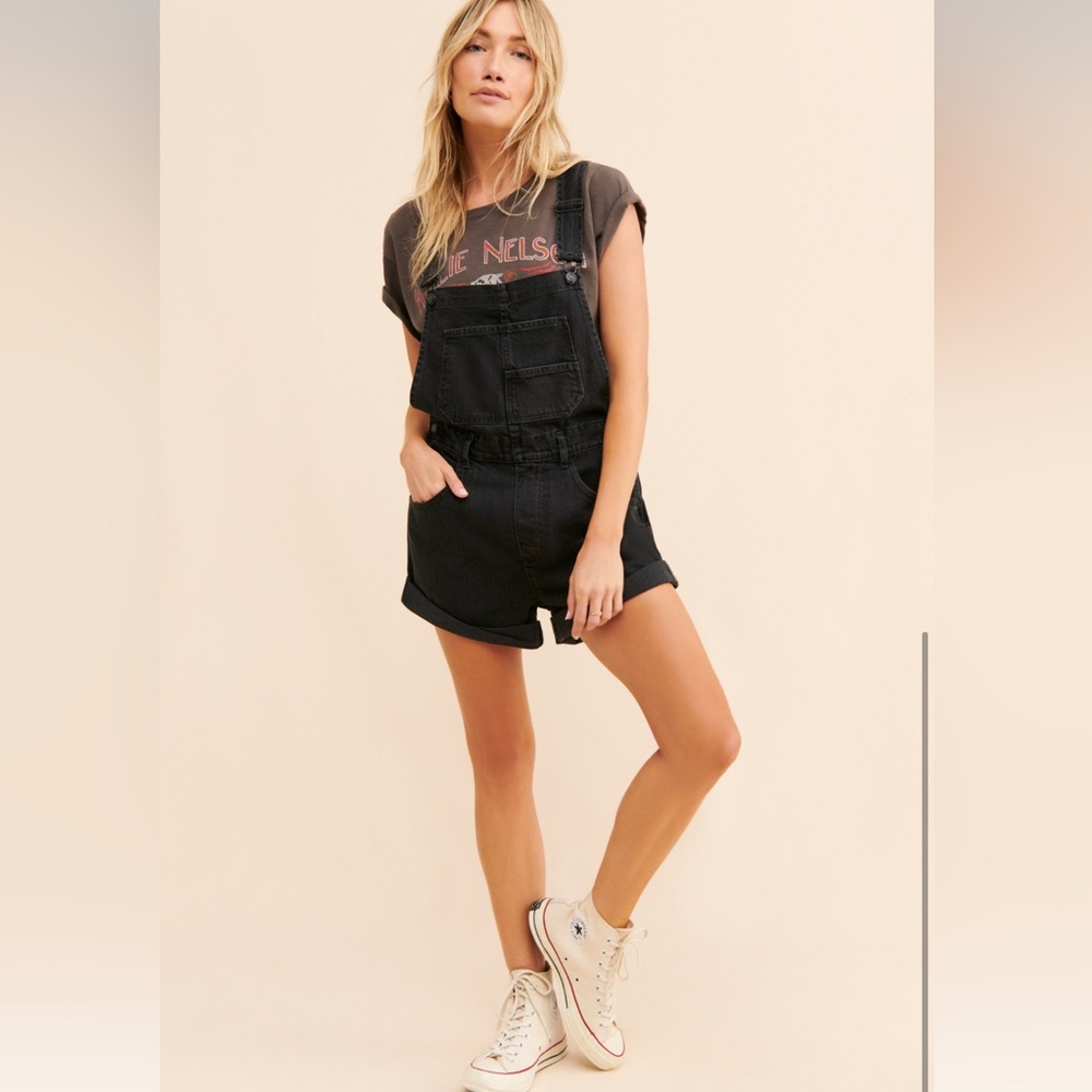 Ziggy overalls-black